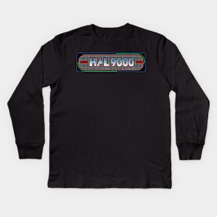 HAL9000 - TRON Video Game Marquee Kids Long Sleeve T-Shirt